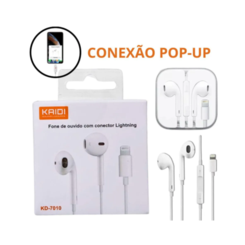 FONE DE OUVIDO IPHONE KAIDI