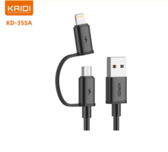 CABO USB 2 EM 1 KAIDI KD-35SA