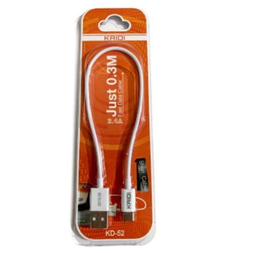 CABO USB TIPO-C 30CM KAIDI