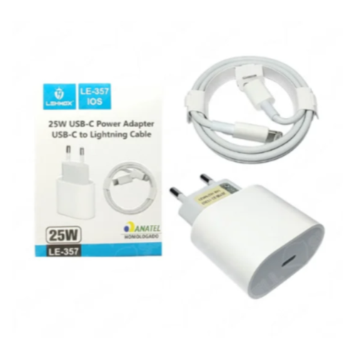 CARREGADOR APPLE USB-C 25W LEHMOX