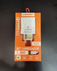 CARREGADOR TIPO-C 30W LEHMOX