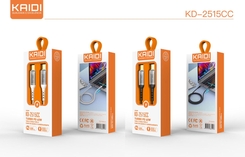 CABO TIPO C P/ TIPO C TURBO 60W COM LED