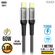 CABO TIPO C P/ TIPO C TURBO 60W COM LED
